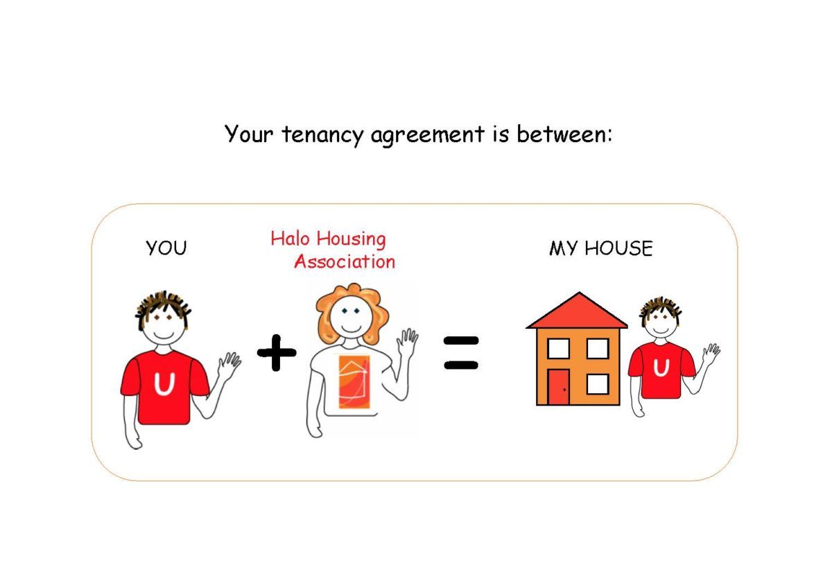 Pictorial tenancy agreement, page 2 of 21