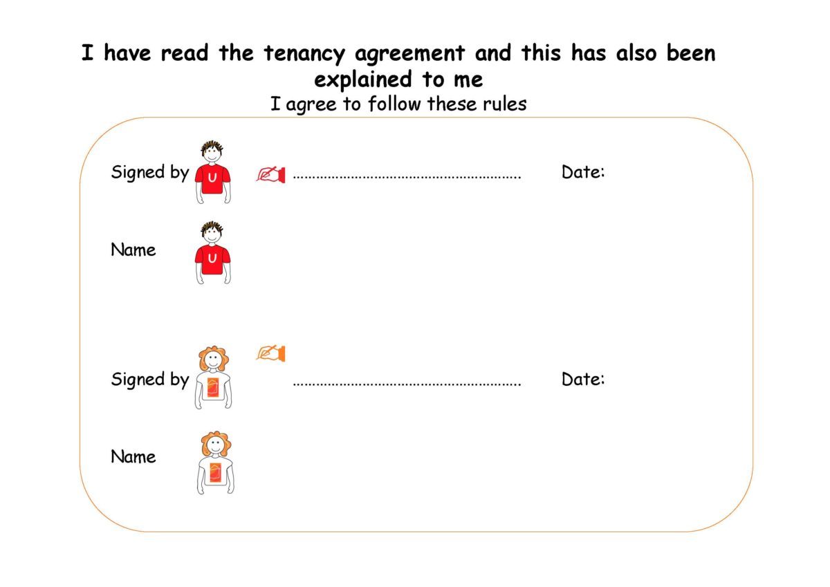 Pictorial tenancy agreement, page 11 of 21