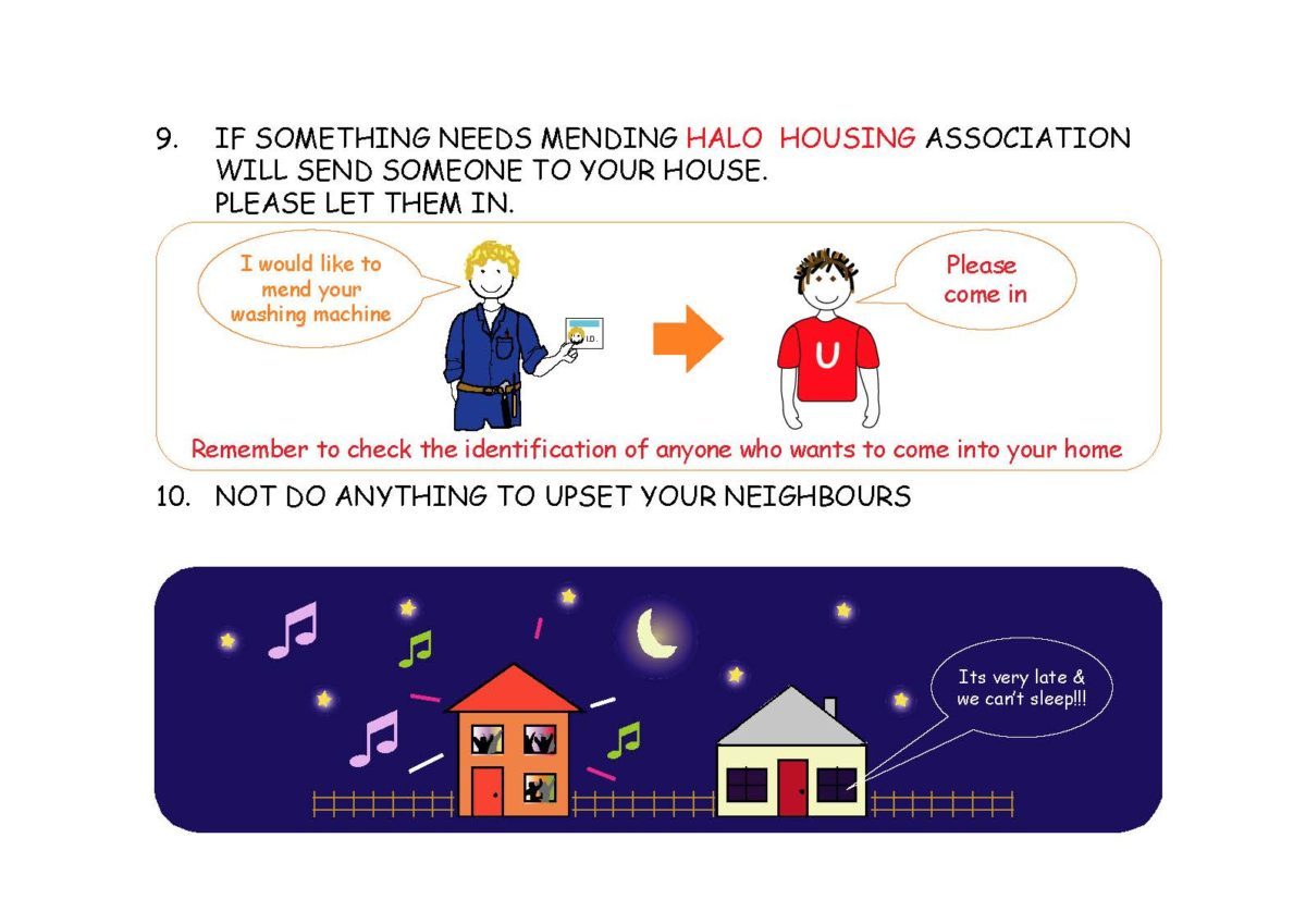 Pictorial tenancy agreement, page 14 of 21